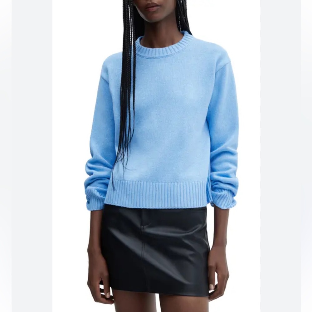 Crewneck Blue Sweater